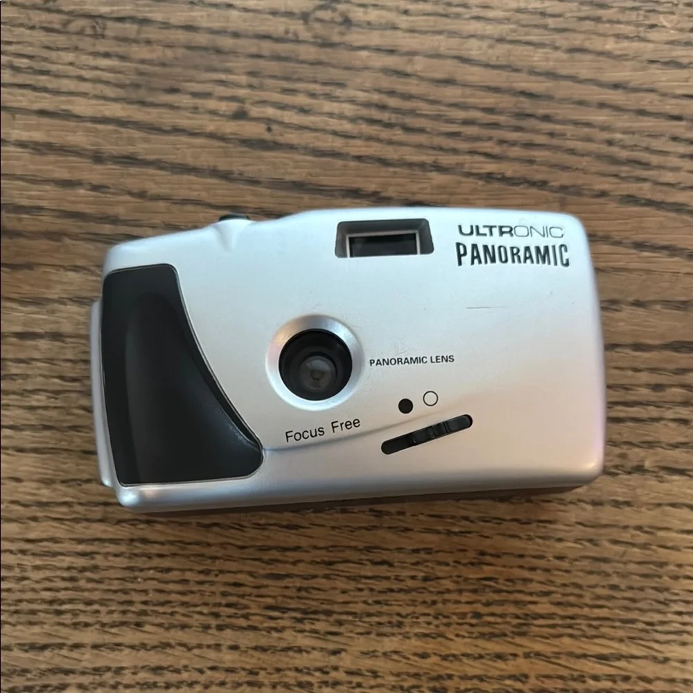 Panoramic Silver Camera